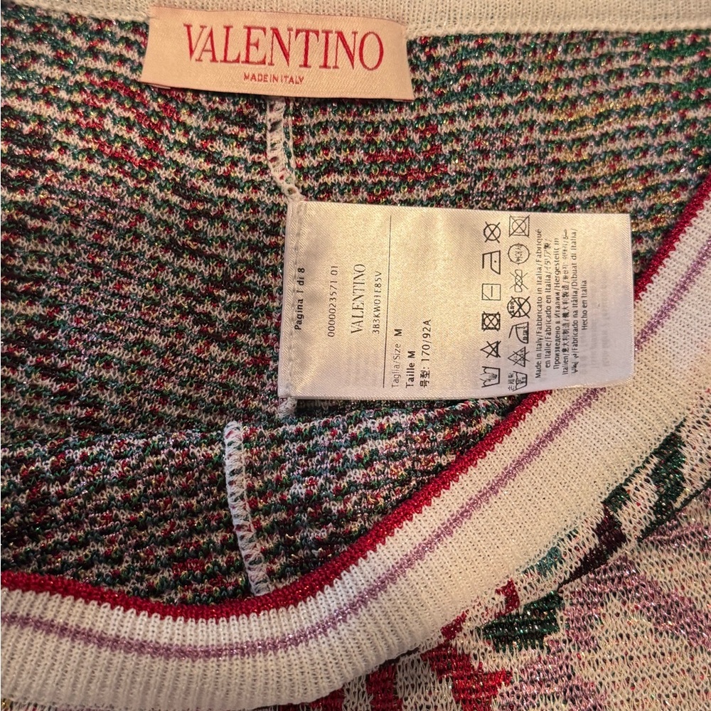 Valentino Garavani Loop jacquard lurex shorts M new with tags!!! - Picture 3 of 12